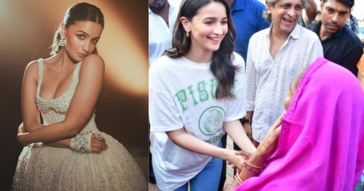 Alia Bhatt greets pap's mom with folded hands; netizens say, 